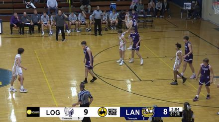 Boys High School Basketball Logan at Lancaster December 20, 2022