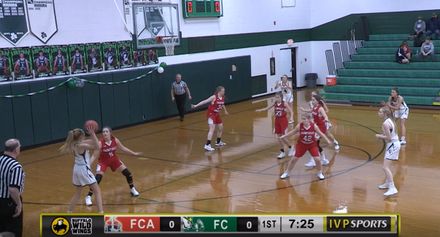 Girls High School Basketball Fairfield Christian Academy vs Fisher Catholic January 5, 2021