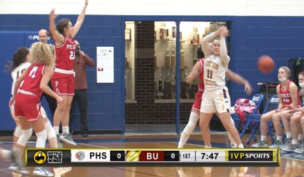 Girls High School Basketball Peebles vs Berne Union March 4, 2021
