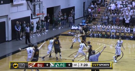Boys High School Basketball Fisher Catholic vs Berne Union February 9th, 2019