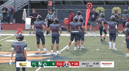High School Football, Fisher Catholic at Fairfield Christian September 15 2023