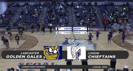 Boys High School Basketball Lancaster Golden Gales vs The Logan Chieftains December 21. 2021 