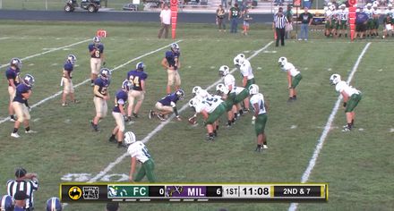 High School Football Fisher Catholic at Millersport September 16, 2016