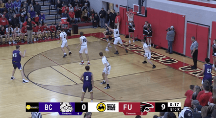 Boys High School Basketball Bloom-Carroll vs. Fairfield Union February 10, 2023