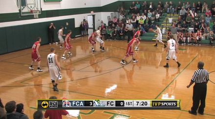 Boys High School Basketball Fairfield Christian Academy vs Fisher Catholic December 16, 2016