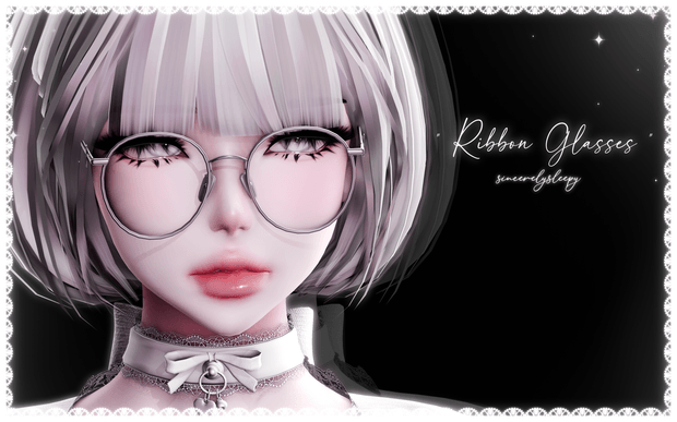" ribbon glasses " ♡