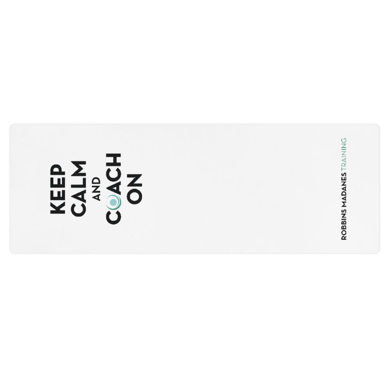 RMT Keep Calm and Coach On | Yoga Mat