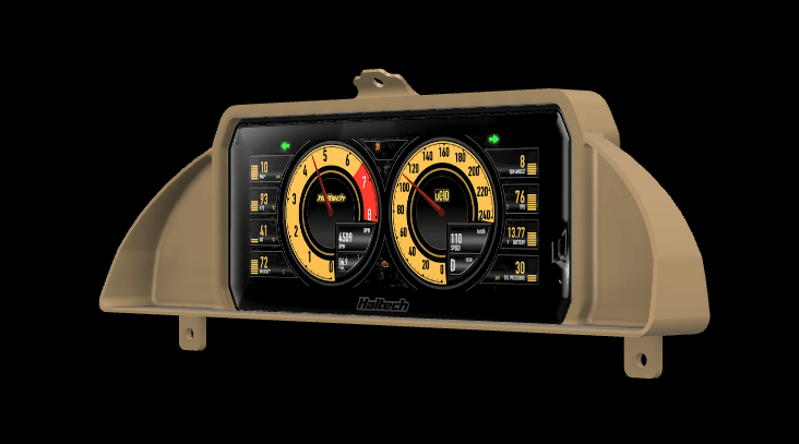 Nissan Silvia S13 180SX/200SX/240SX Haltech UC10 Digital Dash Mount (1988 - 1994)