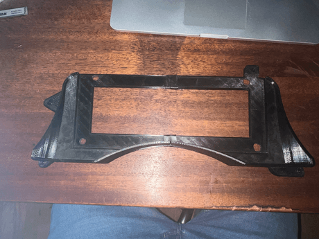 87-93 Foxbody Mustang 12.3 inch Dash mount housing