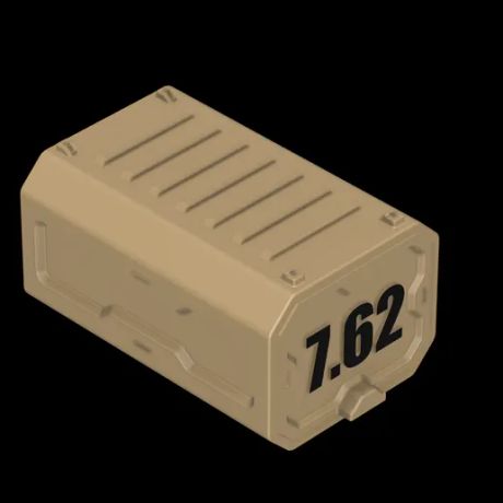 7.62 - Print It Yourself Ammo box - 60 Round