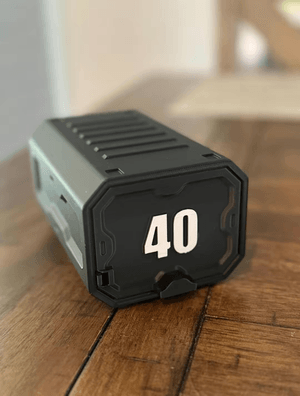 40 CALIBER LOCKING AMMO STORAGE