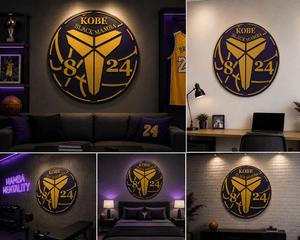Kobe "Black Mamba" Wall Art