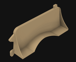 FOXBODY MUSTANG BLANK DASH MOUNT (1987 - 1993)