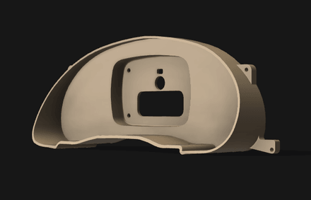 SN95 MUSTANG FUELTECH FT450/550 DIGITAL DASH MOUNT (1994–2004)