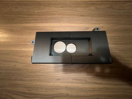 6.86" Holley Pro Dash Angled Dash Mount – 1987-1993 Foxbody Mustang