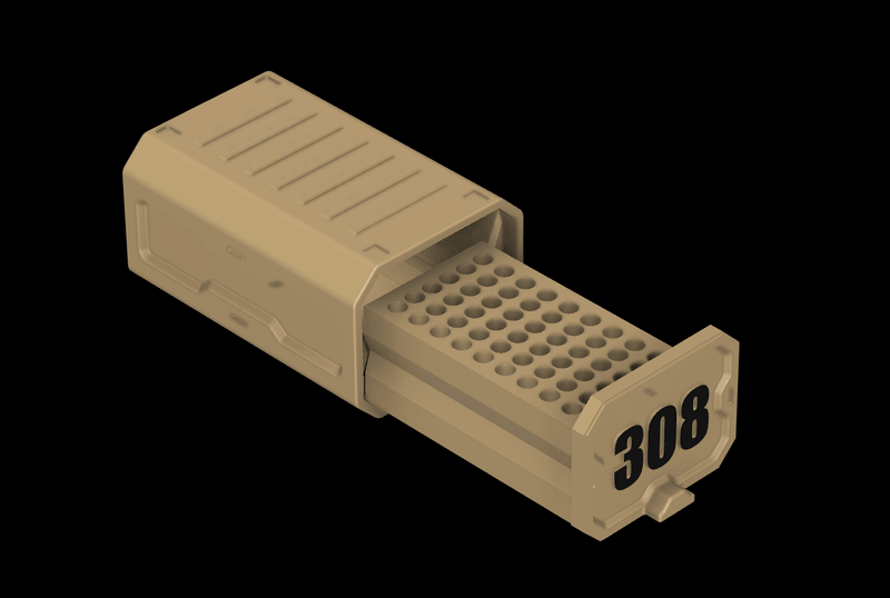 308 - Print It Yourself Ammo box- 60 Round