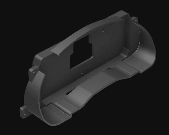 SN95 Mustang Haltech UC10 Digital Dash Mount (1994–2004)
