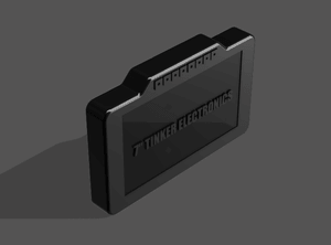 TINKER ELECTRONICS 7 INCH DUMMY SCREEN - STL FILE