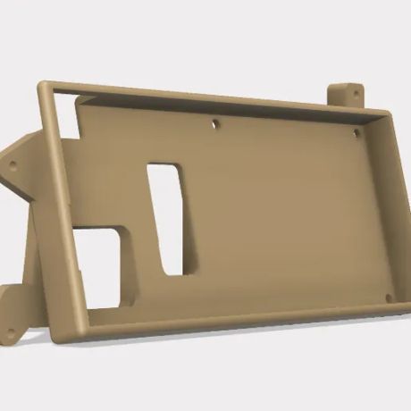 FORD FOXBODY MUSTANG HOLLEY 12.3 PRO ANGLED DASH MOUNT