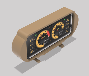Nissan 350Z (Z33) Haltech UC10 Dash Cluster Mount 