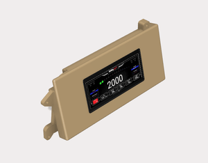 6.86 HOLLEY PRO DASH FOXBODY MUSTANG ANGLED DASH MOUNT (1987 - 1993)