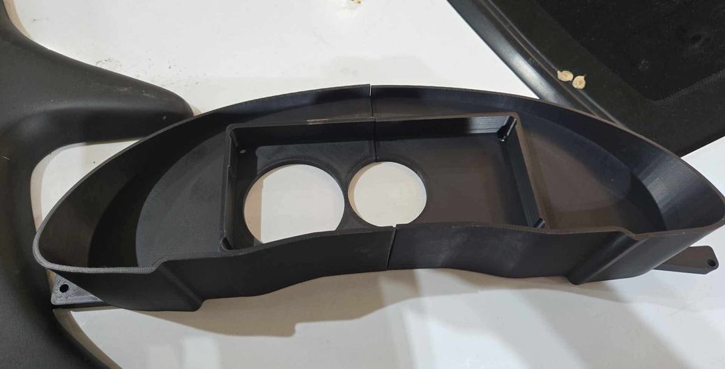 SN95 Mustang Holley 6.86 Pro Dash Mount Printed (1994–2004)