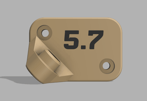 Pistol Bore Wall Mounts - 3D Printable