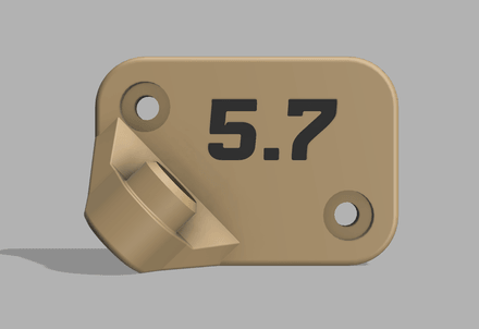 Pistol Bore Wall Mounts - 3D Printable