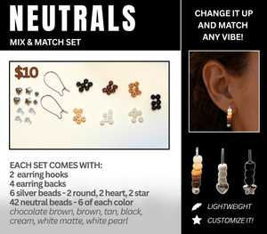 Neutral Earring Set