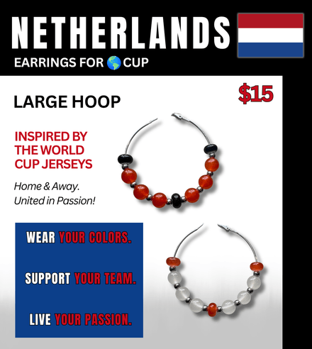 Netherlands Jersey Inspired Hoops – Game Day Ready for 🌎 Cup Soccer
