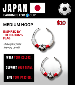 Japan Flag Inspired Accessories – Game Day Ready for 🌎 Cup Soccer