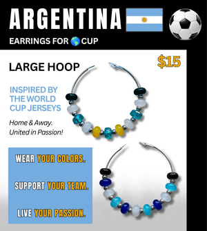 Argentina Jersey Inspired Hoops – Game Day Ready for 🌎 Cup Soccer