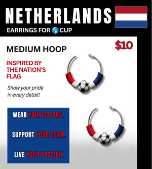 Netherlands Flag Inspired Accessories – Game Day Ready for 🌎 Cup Soccer