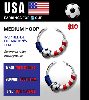 USA Flag Inspired Accessories – Game Day Ready for 🌎 Cup Soccer