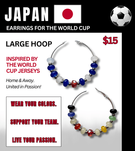 Japan Jersey Inspired Hoops – Game Day Ready for 🌎 Cup Soccer