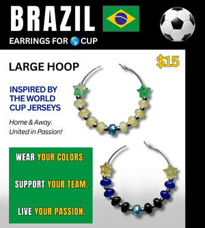 Brazil Jersey Inspired Hoops – Game Day Ready for 🌎 Cup Soccer
