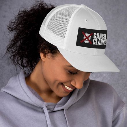 Cancel Clankers Trucker Cap – Classic Punk Mesh Hat