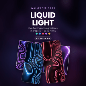 LIQUID LIGHT WALLPAPER PACK 