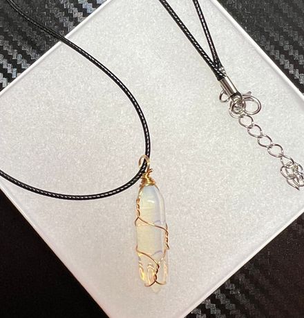 Wire Wrapped Opal - Bright