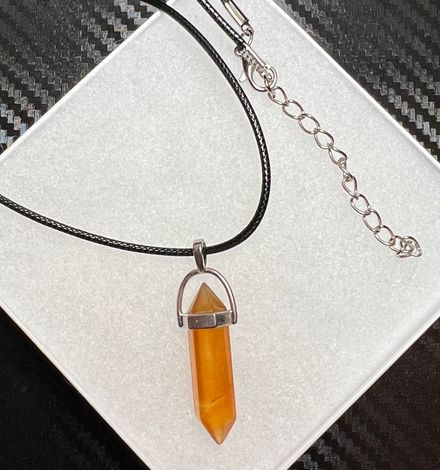 Carnelian Necklace - Lucky