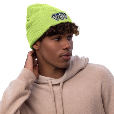 Diamond TeePah Logo Ribbed Knit Beanie