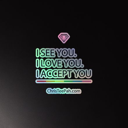 Acceptance Collection Holographic Stickers