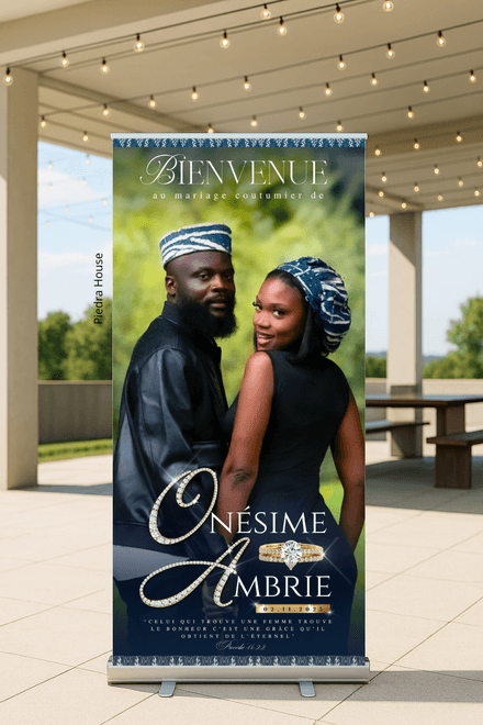 Bannière photo personalisée 