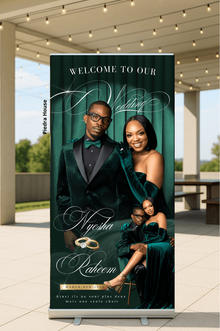 Bannière photo personalisée 