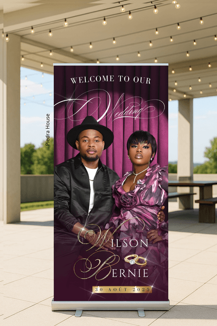 Bannière photo personalisée