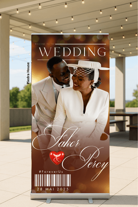 Bannière photo personalisée Magazine 