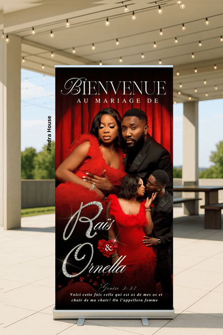 Bannière photo personalisée