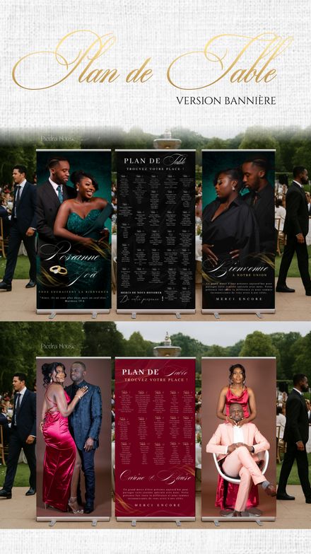 Bannière photo personalisée 