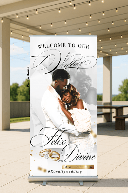 Bannière photo personalisée 