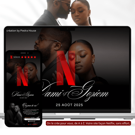 Invitation Netflix clé en main – créée par nous, prête à l’envoi